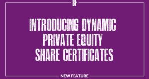 Introducing Bnk To The Future Dynamic Private Equity Share Certificates